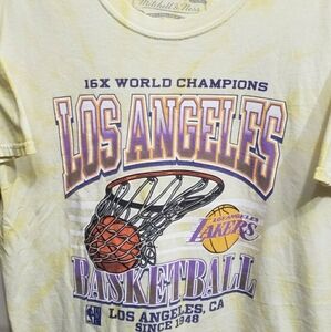 Mitchell & Ness Los Angeles LAKERS World Champions Tee-shirt HARDWOOD CLASSICS